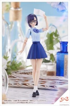 Kotobukiya Sousai Shoujo Teien Touou High School Summer Clothes Koyomi Takanashi (Dreaming Style Ture Sapphire Ver.) 1/10 Scale Model Kit -Bandai 136a4e80 23ef 44a4 9bf6 20162993ec42