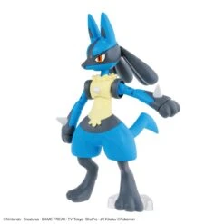 Bandai Pokemon Plamo Collection #44 Riolu & Lucario Model Kit -Bandai 156 3797 s m56n8ddxxcn6s9vdjqj46du8sjtk