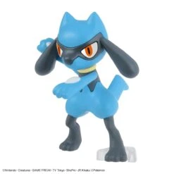 Bandai Pokemon Plamo Collection #44 Riolu & Lucario Model Kit -Bandai 157 3797 s ekm5reoznxb1jw6hoeb2ta9t2o4i