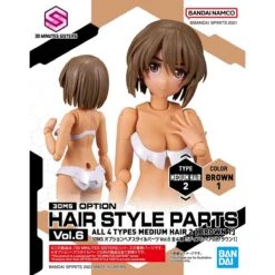 Bandai 30 Minutes Sisters Option Hair Style Parts Vol. 6 Set Of 4 Accessory Kits -Bandai 157 5144 o 1gichths51pff1t3o1di01b0o1fg72n