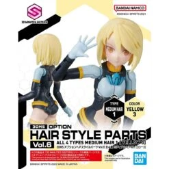 Bandai 30 Minutes Sisters Option Hair Style Parts Vol. 6 Set Of 4 Accessory Kits -Bandai 157 5146 o 1gici08eumrub9o1a2f1prk15652n 1