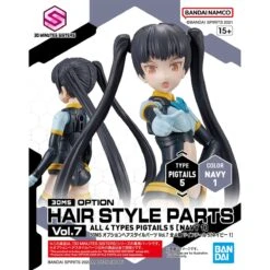 Bandai 30 Minutes Sisters Option Hair Style Parts Vol.7 Set Of 4 Accessory Kits -Bandai 157 5230 o 1gpmse8japfsdcmrvt1ii3djr2n