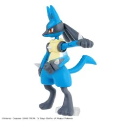 Bandai Pokemon Plamo Collection #44 Riolu & Lucario Model Kit -Bandai 158 3797 s gqnaonzkb07yx1lf3src7lsa6mhc