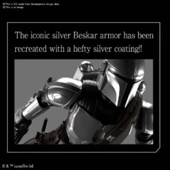 Bandai THE MANDALORIAN (BESKAR ARMOR) SILVER COATING Ver. 1/12 -Bandai 176533938 1090875038075037 2813250920405464530 n