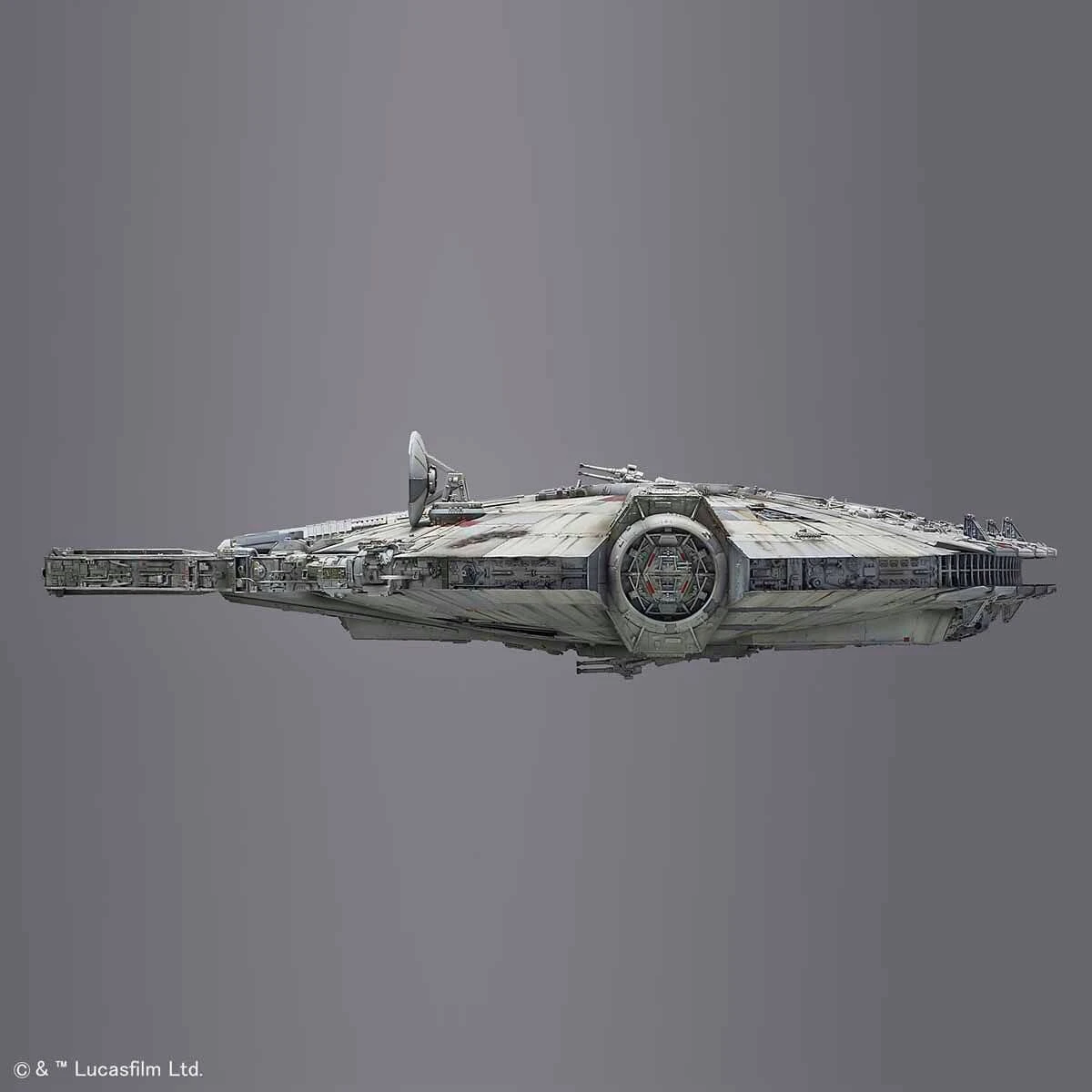 Bandai Star Wars PG 1/72 Millennium Falcon (Standard Edition) Model Kit 10 Bandai Star Wars PG 1/72 Millennium Falcon (Standard Edition) Model Kit - Image 10