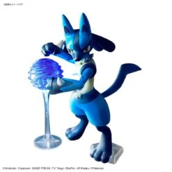Bandai Pokemon Plamo Collection #44 Riolu & Lucario Model Kit -Bandai 190 3797 s qb18ss5c58bpuz0y0nyofws034nl