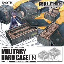 Bandai 4 TomyTec Little Armory 1/12 LD021 Military Hard Case B2