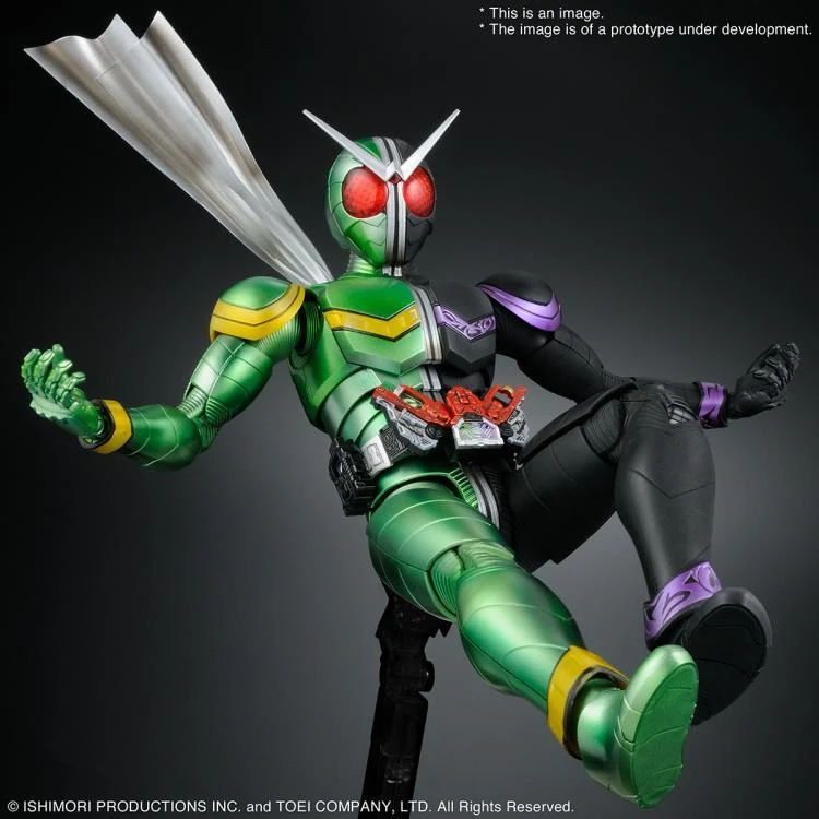 Bandai Kamen Rider MG Figure-rise Artisan Kamen Rider Double Cyclone Joker Model Kit 4 Bandai Kamen Rider MG Figure-rise Artisan Kamen Rider Double Cyclone Joker Model Kit - Image 4