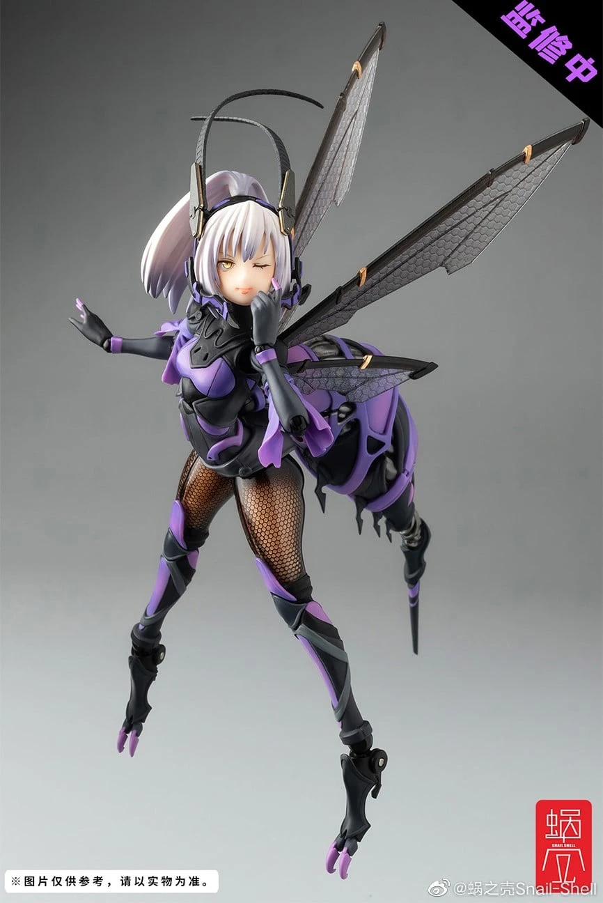 Snail Shell Argidae Girl BEE-04R 1/12 Scale Figure 10 Snail Shell Argidae Girl BEE-04R 1/12 Scale Figure - Image 10