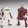 Hasegawa 1/35 MechatroWeGo No.10 Animal Retro & Azuki (Two Kits In The Box)