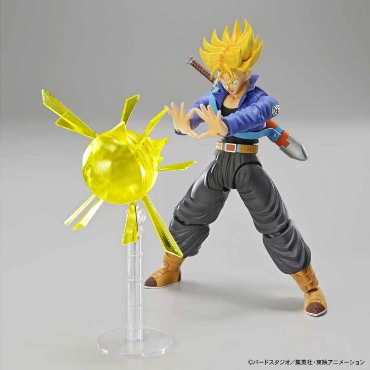 Bandai Dragon Ball Z Figure-rise Standard Super Saiyan Trunks (New Packaging) Model Kit 4 Bandai Dragon Ball Z Figure-rise Standard Super Saiyan Trunks (New Packaging) Model Kit - Image 4