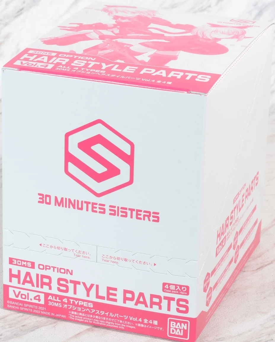 Bandai 30 Minutes Sisters Option Hair Style Parts Vol. 4 Set Of 4 Accessory Kits 2 Bandai 30 Minutes Sisters Option Hair Style Parts Vol. 4 Set Of 4 Accessory Kits - Image 2