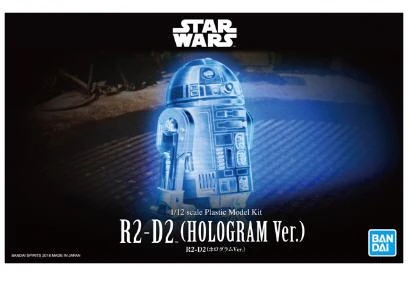 Bandai Star Wars R2-D2 (Hologram Ver.) 1/12 Scale Model Kit 2 Bandai Star Wars R2-D2 (Hologram Ver.) 1/12 Scale Model Kit - Image 2