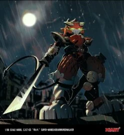 Iron Roars Maneuver Armored Walker C.A.T.-03 Robbery Fire 1/60 Scale Model Kit 30 Iron Roars Maneuver Armored Walker C.A.T.-03 Robbery Fire 1/60 Scale Model Kit -Bandai 3 09