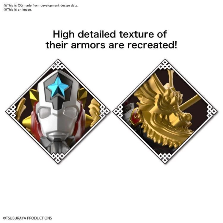 Bandai Ultraman Armour Of Legends Ultraman Titas (Guan Yu Armour) Model Kit 4 Bandai Ultraman Armour Of Legends Ultraman Titas (Guan Yu Armour) Model Kit - Image 4