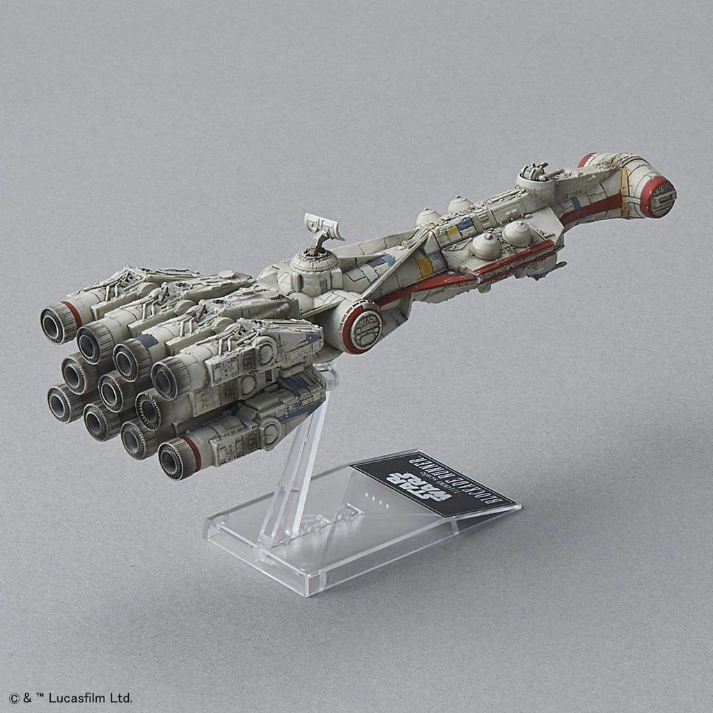 Bandai Star Wars: A New Hope #014 Blockade Runner Model Kit 3 Bandai Star Wars: A New Hope #014 Blockade Runner Model Kit - Image 3
