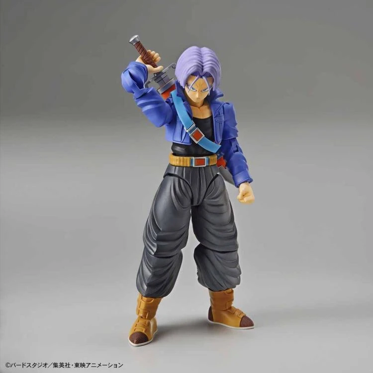 Bandai Dragon Ball Z Figure-rise Standard Super Saiyan Trunks (New Packaging) Model Kit 5 Bandai Dragon Ball Z Figure-rise Standard Super Saiyan Trunks (New Packaging) Model Kit - Image 5