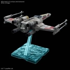 Bandai Star Wars X-Wing Starfighter Red 5 (Rise Of Skywalker) 1/72 Scale Model Kit -Bandai 61463d07 4d9c 4773 8062 9d87dad210ec