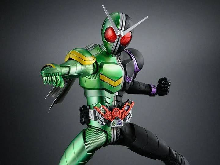 Bandai Kamen Rider MG Figure-rise Artisan Kamen Rider Double Cyclone Joker Model Kit 1 Bandai Kamen Rider MG Figure-rise Artisan Kamen Rider Double Cyclone Joker Model Kit