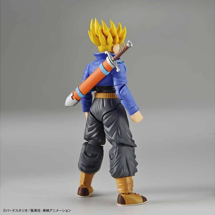 Bandai Dragon Ball Z Figure-rise Standard Super Saiyan Trunks (New Packaging) Model Kit 11 Bandai Dragon Ball Z Figure-rise Standard Super Saiyan Trunks (New Packaging) Model Kit - Image 11