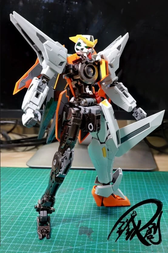 Iron Create Gundam 1/100 Metal Inner Frame For MG Kyrios (GN-003) 2 Iron Create Gundam 1/100 Metal Inner Frame For MG Kyrios (GN-003) - Image 2