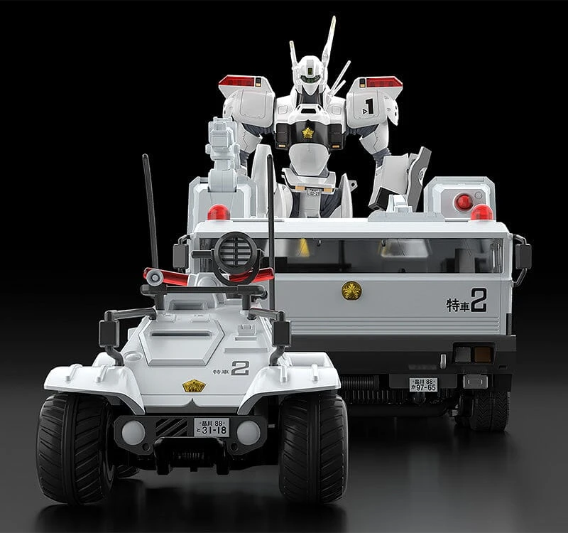 Patlabor Moderoid Type 98 Command Vehicle & Type 99 Special Labor Carrier Model Kit Set 3 Patlabor Moderoid Type 98 Command Vehicle & Type 99 Special Labor Carrier Model Kit Set - Image 3