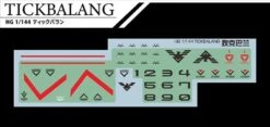 C85 TWFM HG Aerial Rebuild / Pharact / Heindree / Zowort / Tickbalang Decal Sheet 28 C85 TWFM HG Aerial Rebuild / Pharact / Heindree / Zowort / Tickbalang Decal Sheet -Bandai C85TWFMHGGundamAerialRebuid 15 1