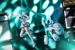 Kotobukiya Vocaloid Frame Music Girl Hatsune Miku (Maruttoys Ver.) & Tamotu (Miku Ver.) Model Kit Set -Bandai FG145 MIKU TAMOTU 02