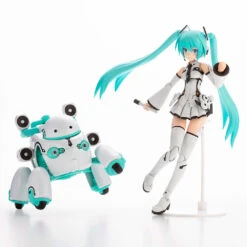 Kotobukiya Vocaloid Frame Music Girl Hatsune Miku (Maruttoys Ver.) & Tamotu (Miku Ver.) Model Kit Set -Bandai FG145 MIKU TAMOTU 14