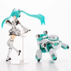 Kotobukiya Vocaloid Frame Music Girl Hatsune Miku (Maruttoys Ver.) & Tamotu (Miku Ver.) Model Kit Set -Bandai FG145 MIKU TAMOTU 19