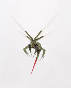 Hexa Gear Alternative Messer Float 1/24 Scale Model Kit -Bandai HG105 alternative messerfloat 02