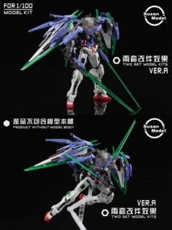 SU019A Susan Model MG 1/100 R4 Exia / 00Q Expansion Set -Bandai O1CN01NkecZh26VXRn71wR9 3203747667