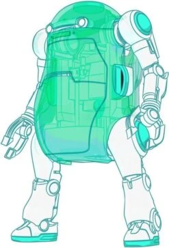 35 Mechatro WeGo Robots Cream Soda & Crystal Gold Model Kit Set -Bandai b4b81a75 6098 4adb 9c7f 20eb71427799