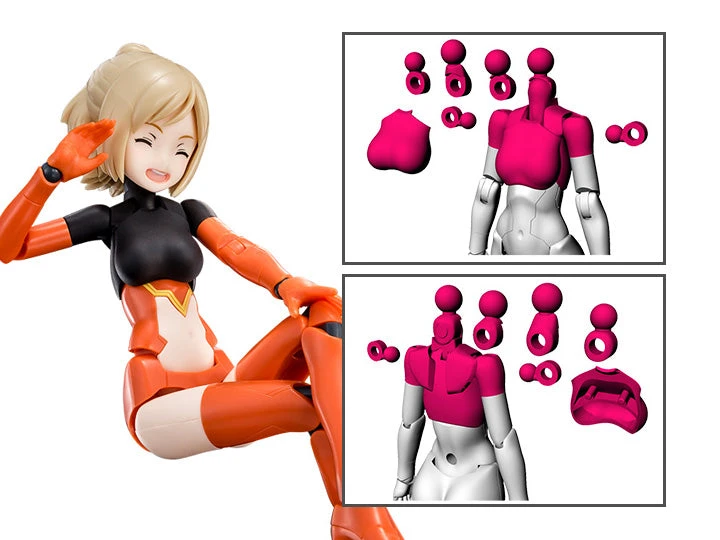 Megami Device M.S.G. 01 Top Set Black Model Kit 1 Megami Device M.S.G. 01 Top Set Black Model Kit