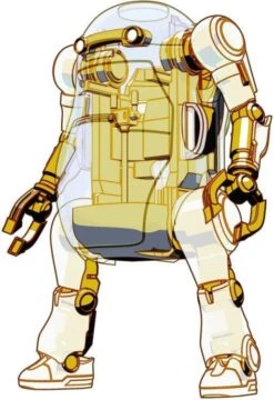 35 Mechatro WeGo Robots Cream Soda & Crystal Gold Model Kit Set -Bandai cdb7f16b 3e85 4618 9b83 81a1bd2464b3