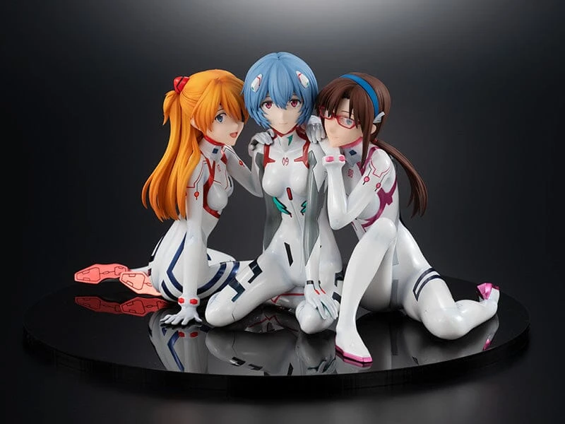Rebuild Of Evangelion KD Colle Asuka/Rei/Mari (Newtype Cover Ver.) 1/8 Scale Figure Set 2 Rebuild Of Evangelion KD Colle Asuka/Rei/Mari (Newtype Cover Ver.) 1/8 Scale Figure Set - Image 2