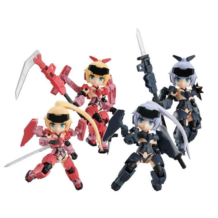 Frame Arms Girl Desktop Army KT-323f Jinrai Series Box Of 4 Figures 2 Frame Arms Girl Desktop Army KT-323f Jinrai Series Box Of 4 Figures - Image 2
