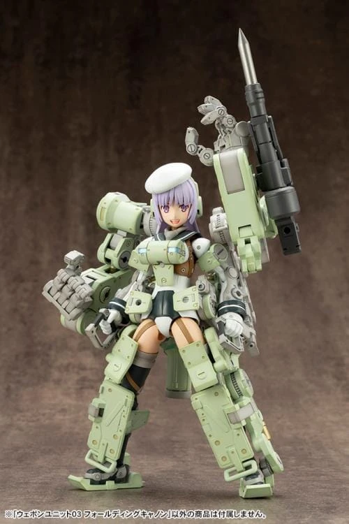 M.S.G. Modeling Support Goods Weapon Unit 03 Folding Cannon 10 M.S.G. Modeling Support Goods Weapon Unit 03 Folding Cannon - Image 10