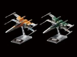 Bandai Star Wars Poe's X-Wing & X-Wing Fighter (The Rise Of Skywalker) 1/144 Scale Model Kit Set -Bandai e8f0a3e7 67f3 40fa 8dc5 397736710759