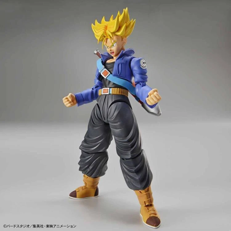 Bandai Dragon Ball Z Figure-rise Standard Super Saiyan Trunks (New Packaging) Model Kit 6 Bandai Dragon Ball Z Figure-rise Standard Super Saiyan Trunks (New Packaging) Model Kit - Image 6