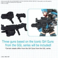 Bandai GIRL GUN LADY & 30MS (30 MINUTES SISTERS) COMPATIBLE OPTIONAL PARTS SET -Bandai ggl 30ms compatible optionparts 04 enth