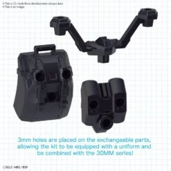 Bandai GIRL GUN LADY & 30MS (30 MINUTES SISTERS) COMPATIBLE OPTIONAL PARTS SET -Bandai ggl 30ms compatible optionparts 05 enth