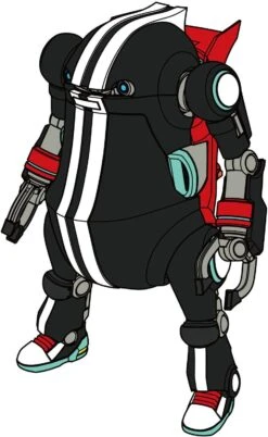 1/35 MECHATRO WEGO NO.17 SPORTS - FLAME & JET BLACK -Bandai hsg64788 2