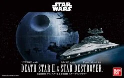 Death Star II 1/2,700,000 & Star Destroyer 1/14,500 "Star Wars", Bandai Star Wars Plastic Model -Bandai image 4129