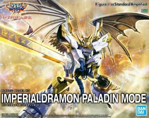 Bandai Digimon Adventure Figure-rise Standard Amplified Imperialdramon (Paladin Mode) Model Kit 2 Bandai Digimon Adventure Figure-rise Standard Amplified Imperialdramon (Paladin Mode) Model Kit - Image 2