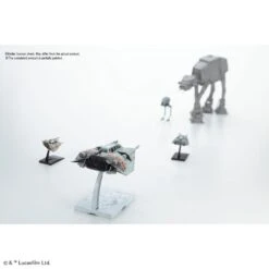 Bandai Star Wars 1/48 & 1/144 Snow Speeder Set -Bandai snowspeeder set 6