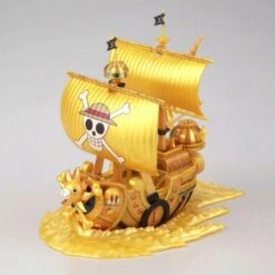 Bandai THOUSAND SUNNY (FILM GOLD) - ONE PIECE GRAND SHIP COLLECTION -Bandai thousand sunny film gold one piece grand ship collection 02