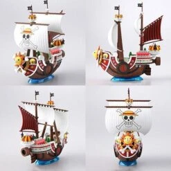 Bandai One Piece Grand Ship Collection Thousand Sunny Model Kit -Bandai thousand sunny one piece grand ship collection 03