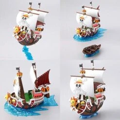 Bandai One Piece Grand Ship Collection Thousand Sunny Model Kit -Bandai thousand sunny one piece grand ship collection 04