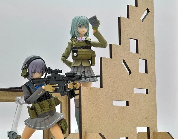 TomyTec Little Armory 1/12 LD015 Shooting Range B 11 TomyTec Little Armory 1/12 LD015 Shooting Range B - Image 11